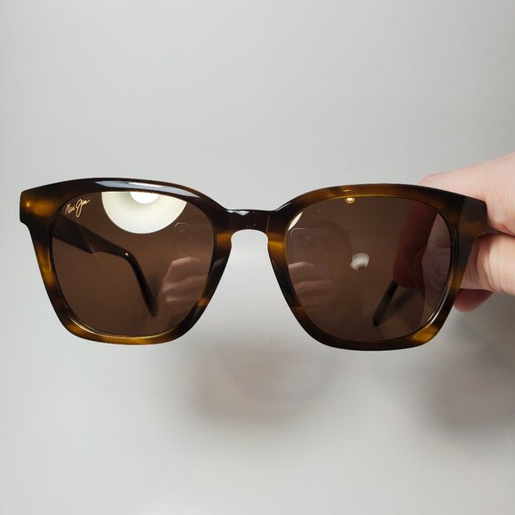 Maui Jim Shave Ice Sunglasses Tortoise Shell MJ533-10 w Case and Pouch and Cloth - Picture 4 of 14